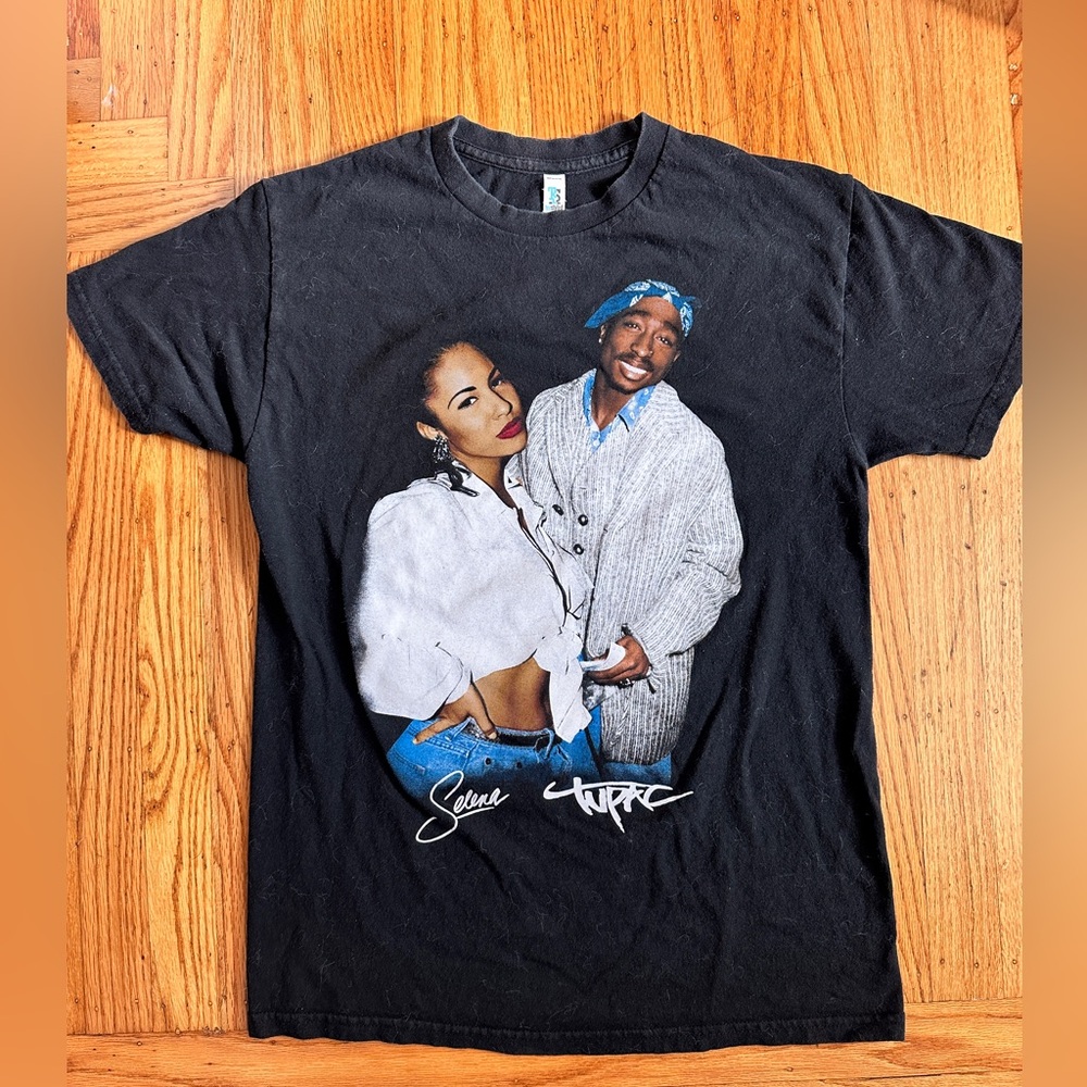 Selena x Tupac t-shirt